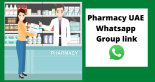 Pharmacy Whatsapp Group Link-UAE