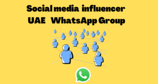 Social media influencer UAE