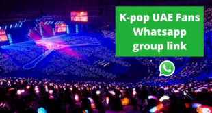 K-pop UAE Fans WhatsApp group link