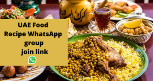 UAE Food Recipe WhatsApp group join link