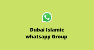 Dubai Islamic WhatsApp Group