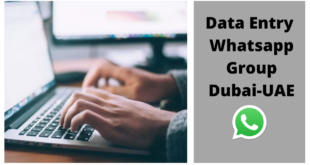 Data Entry Whatsapp Group Dubai