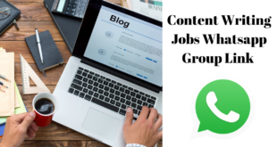 Content Writing Jobs Whatsapp